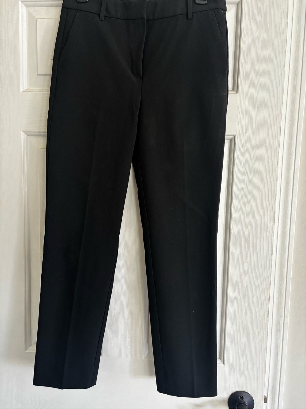 J. Crew Women’s Black Ruby Crop Pants, Size 4